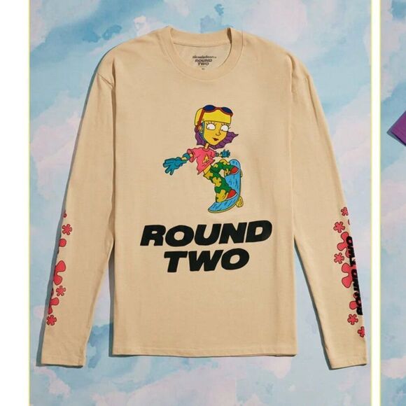 Urban Outfitters Nickelodeon Round Two Top Long Sleeve Tee Rocket Power Reggie - Picture 2 of 10